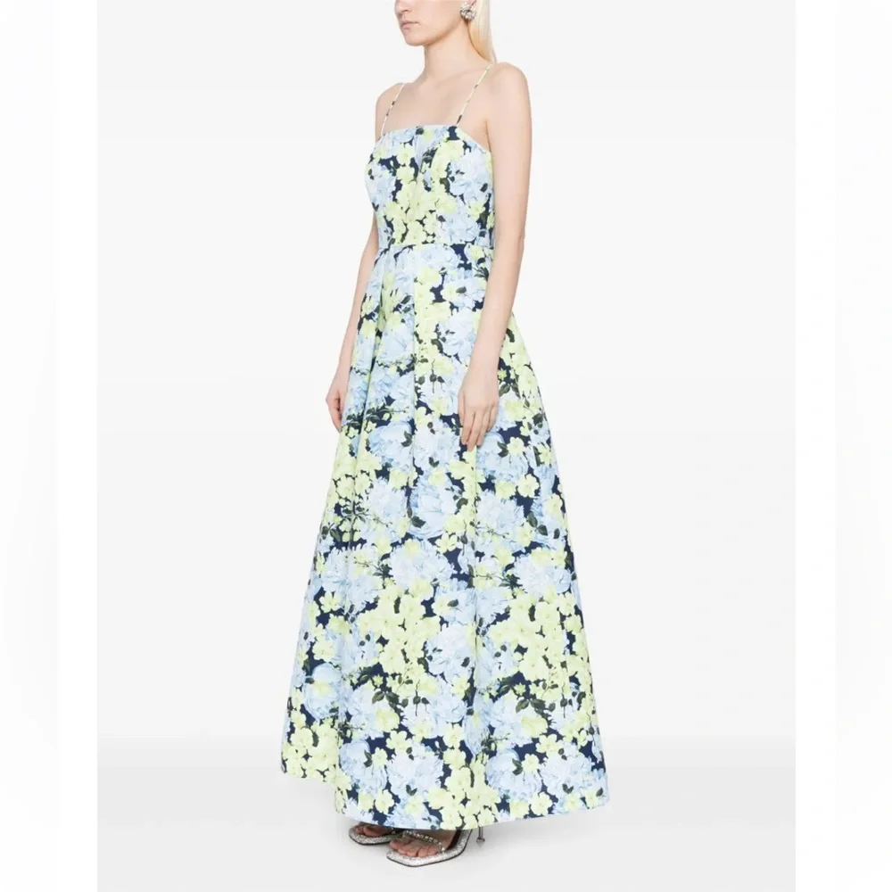 Sachin + Babi Beau Floral Print Gown - size 2 - NWOT - Picture 5 of 5